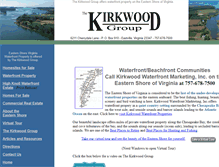 Tablet Screenshot of kirkwoodontheshore.com
